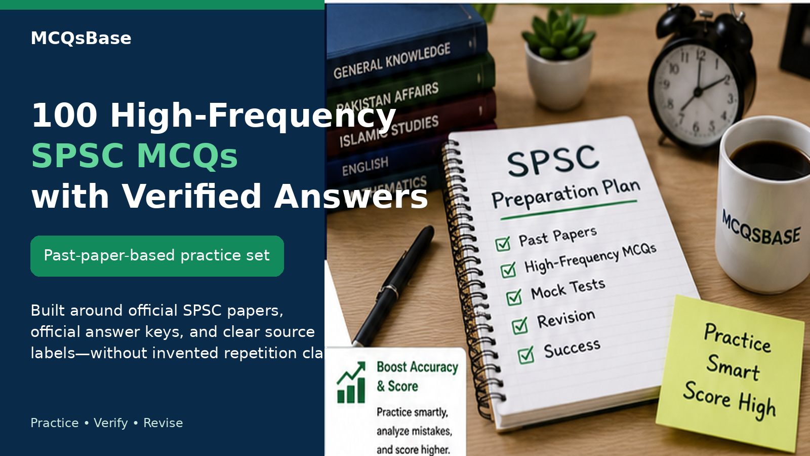 SPSC MCQs verified practice set